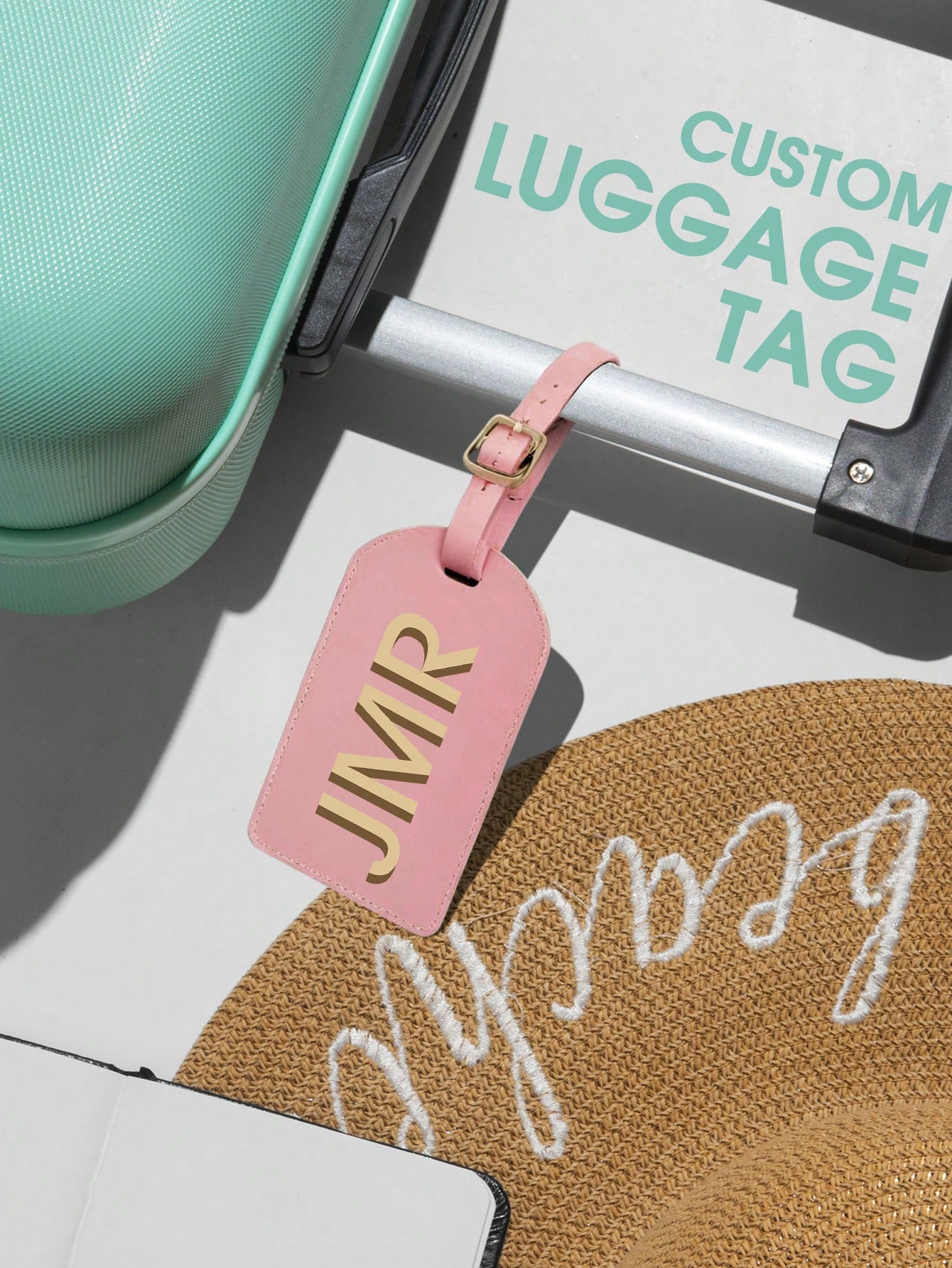 Tag Bagasi Inisial Pribadi Hur - Travel Accessories Baby ulasan dan harga