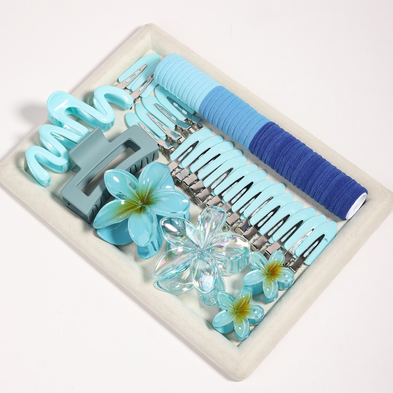 76 buah Aksesori Rambut Bunga  - Travel Accessories Aesthetic ulasan dan harga