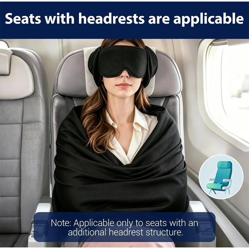 Set Perlengkapan Tidur Pesawat - Travel Accessories Long Flight ulasan dan harga