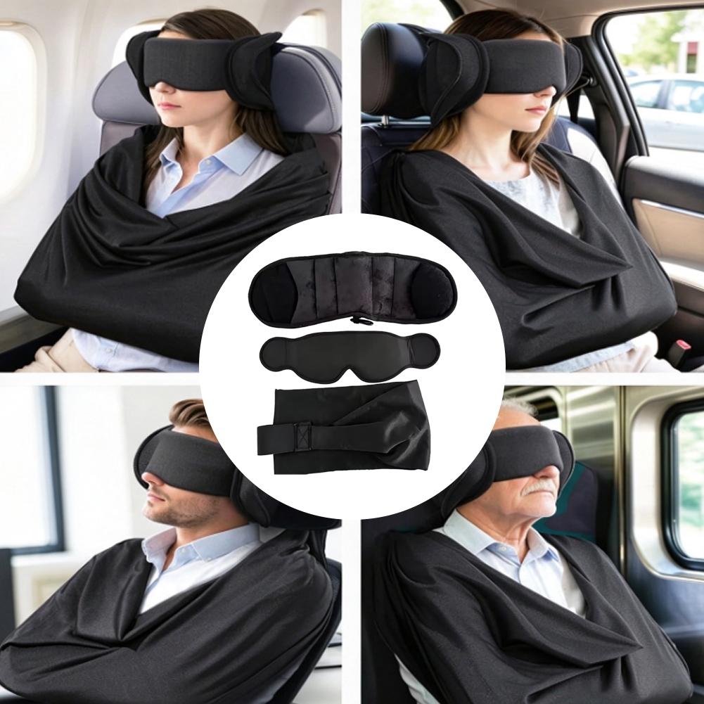 Paket Perlengkapan Tidur untuk - Travel Accessories Long Flight ulasan dan harga