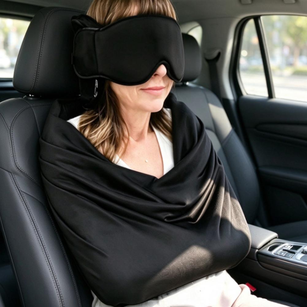 Paket Perlengkapan Tidur untuk - Travel Accessories Long Flight ulasan dan harga