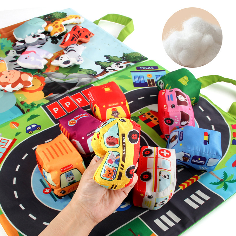 Mainan Mobil Kain Lembut untuk - Travel Accessories Baby ulasan dan harga