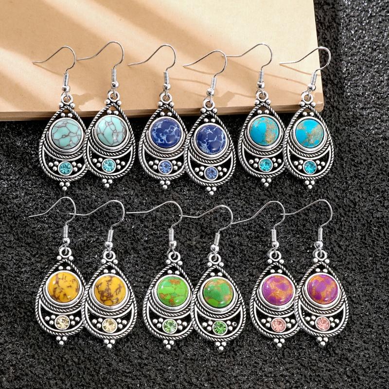 Perhiasan Batu Vintage Bohemia - Travel Accessories Jewelry ulasan dan harga